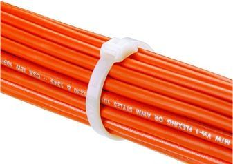 Cable Accessories Belt Inline Cable Tie Nylon 6.6 Natural Bulk