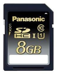 SDHC Card 8GB 1.8V/2.5V/3.3V Industrial Temp