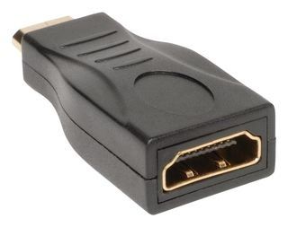 HDMI TO MINI-HDMI ADAPTER CONNECTOR FEMALE TO MALE 1080P