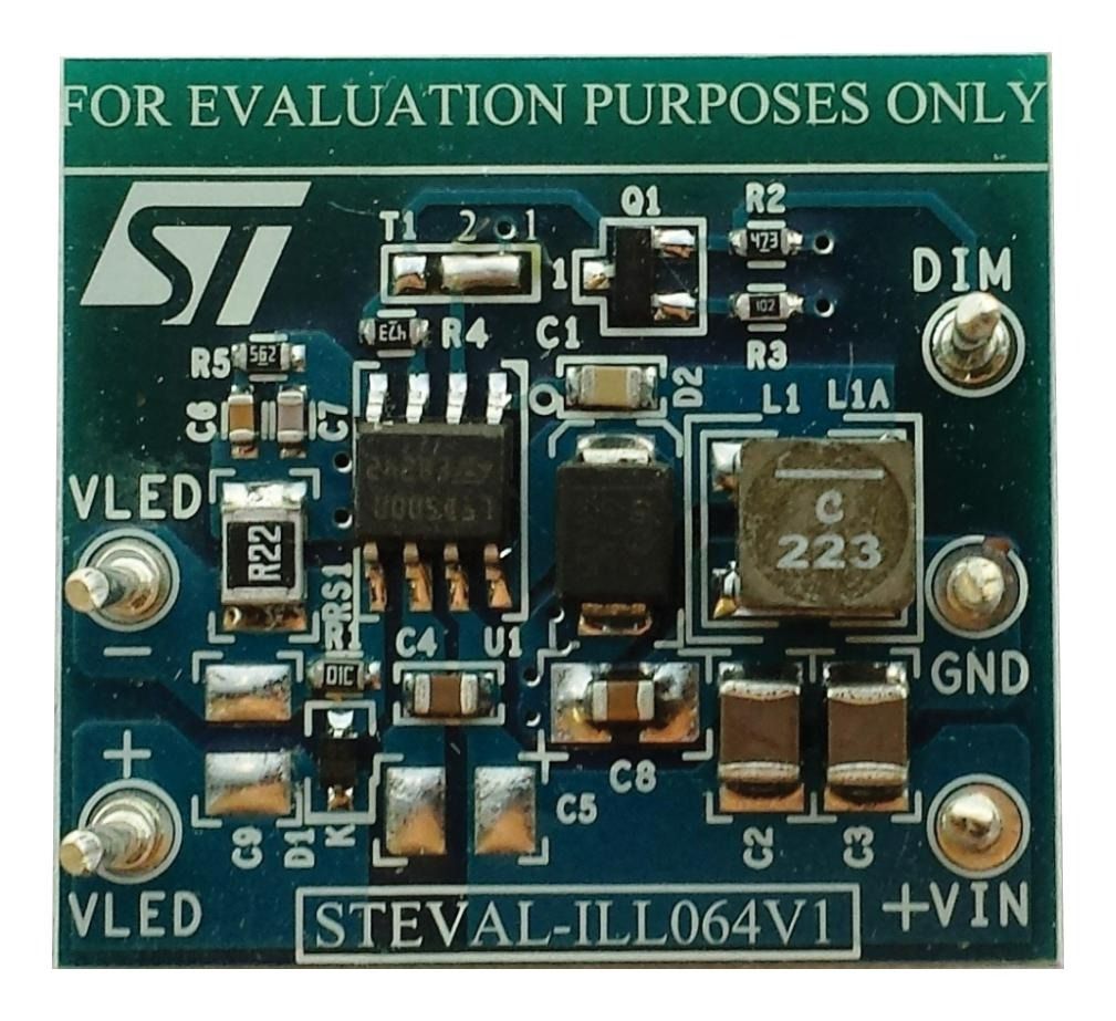 LED5000 Buck Boost Topology 3A LED Driver Based Evaluation Board