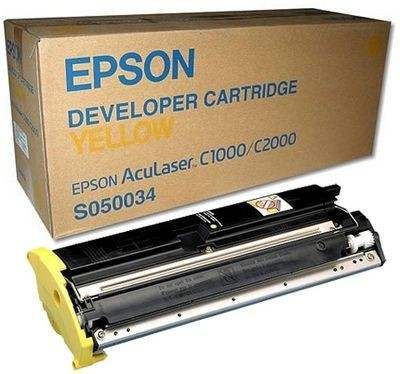 Картридж S050034 для Epson AcuLaser C1000/2000 желтый