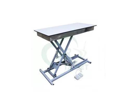 Стол VETBOT-72.2, столешница HPL, 1300х600х260(330- 1050)h (каркас серый, пульт ручной), ТД ВЕТ