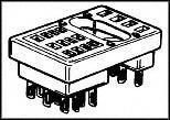 Conn Relay Socket SKT 6 POS 5.08mm Solder ST Thru-Hole