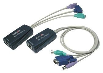 MINICOM MINI KVM CONSOLE SWITCH EXTENDER PS/2 KIT TAA GSA