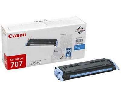 Картридж 707C (9423A004) для Canon LBP5000/5100 голубой