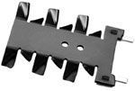 Heat Sink Passive TO-220 Twisted Thru-Hole 10.4°C/W Black Anodized