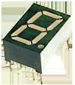 Displays Segmented Module 1DIGIT 17LED Red Orange CA 18-Pin DIP