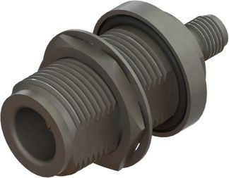 SMA Female  to PN Female Bulkhead Hermetic Adapter