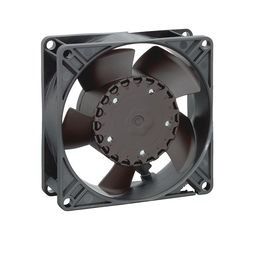 DC Fan Ball Bearing 12V 1.7W 2650RPM 47.1CFM 34dBA Flange Mount