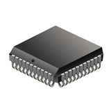 Codec Telecom 1-CH 5V 44-Pin PLCC Rail