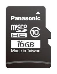 Flash Card 16GB 1.8V/2.5V/3.3V MicroSDHC Card Industrial Temp
