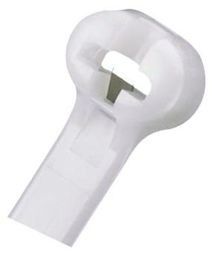 Cable Accessories Dome Top Barb Cable Tie Nylon 6.6 Natural