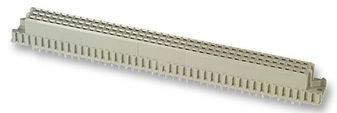Conn DIN 41612 RCP 120 POS 2.54mm Solder ST Thru-Hole