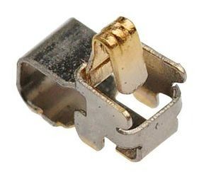 Connector Accessories Spring Finger Stainless Steel Gold Over Nickel SMD Embossed T/R