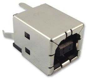 Conn USB RCP 4 POS 2.5mm Solder ST Thru-Hole 4 Terminal 1 Port Tray