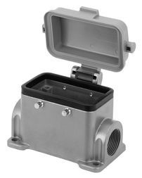 HOUSING FOR 2 LOCKING LEVER WITH PINS AND COVER