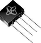 Diode Rectifier Bridge Single 200V 2A 4-Pin Case KBPM Bulk