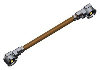 AMC RGHT ANGL PLG TO AMC RGHT ANGL PLG ON RG-178 CBL 500MM