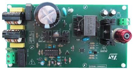 Evaluation Board For 60 W Forward Converter For Fiscal Cash Register Based On The L5991 And STP10NK60Z