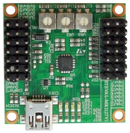 Demonstration Board Represents An Ultra Stable 3-Axis Gyroscope Application Based On Mems Technology