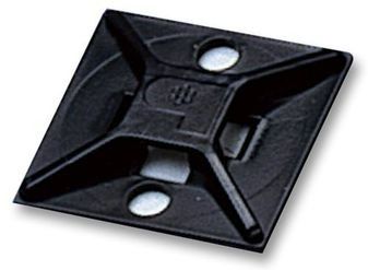 Cable Accessories Cable Tie Mount Acrylonitrile Butadiene Styrene Black