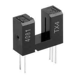 Photointerrupter Transmissive 5mm Photologic, Open Collector 5-Pin