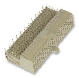 Conn Hard Metric RCP 110 POS 2mm Solder RA Thru-Hole