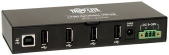 4-PORT INDUSTRIAL USB 2.0 HI-SPEED HUB 15KV ESD IMMUNITY