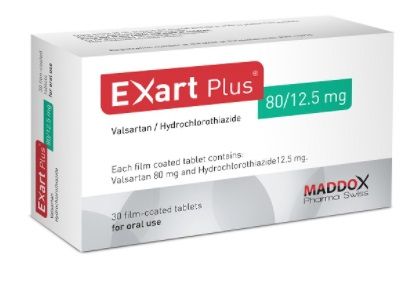 Maddox Pharma Swiss Exart Plus 80 mg/12.5 mg