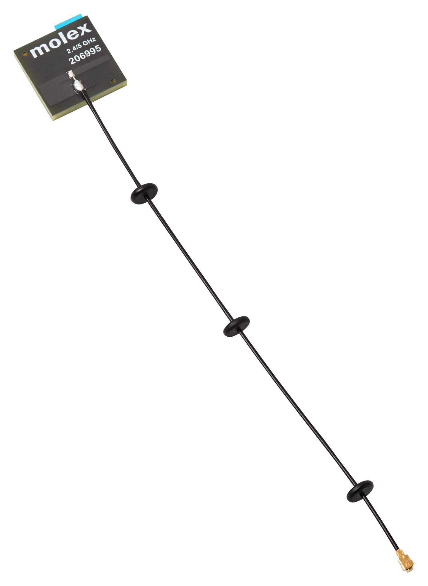PCB Antenna Linear 2483.5MHz/5850MHz 2.6dBi/3.4dBi Adhesive Mount Tray