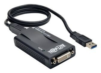 USB 3.0 SUPERSPEED TO VGA DVI ADAPTER 512MB SDRAM 2048X1152