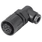 FEMALE CABLE CONNECTOR 15+PE PG11