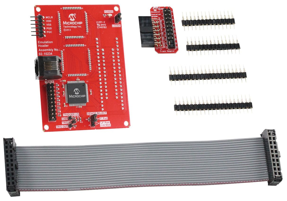 PIC16(L)F1789 8-Bit Microcontrollers Emulation Extension Pak