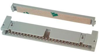Connector Accessories 60 POS Strain Relief Stainless Steel Gray