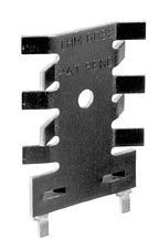 Heat Sink Passive TO-220 Staggered 16.7°C/W Black Anodized