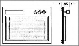 80610362685 922354=354SOLDERLESSBREADBOARDRED300SERIES