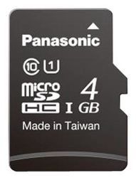 MicroSD/SDHC Card 4GB 1.8V/2.5V/3.3V Industrial Temp