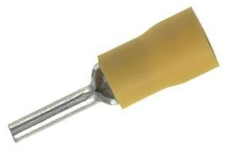 PIN TERMINAL, VINYL INSULATED, 12 - 10 A
