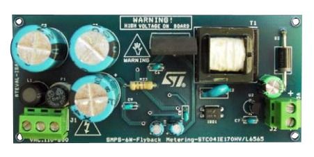 Evaluation Board For 6 W 3Phase SMPS For Metering Based On ESBT