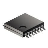 Soft Sw PWM Cntrlr 4-OUT PWM Controller 12V 550KHz 14-Pin TSSOP Tube