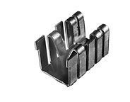 Heat Sink Passive TO-220/TO-262 Clip 26.8°C/W Black Anodized