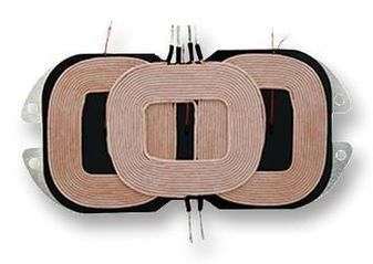 Ind Wireless Charging Transmitting Coil 11.5uH/12uH 10% 100KHz 80Q-Factor 7.5A Pin Box