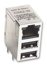 CONN MAGJACK 1PORT 100 BASE-T
