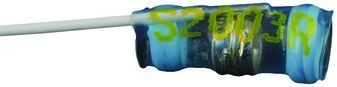 Cable Accessories Solder Sleeve Shield Terminator Cross-Linked Fluoropolymer Transparent blue
