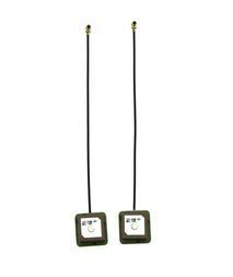 Antenna, Active GNSS, 1575.42GHz, 1560GHz, 1602GHz, LNA 30dB, RHCP, Ceramic Patch, 13x13x8.15mm, with 1.13 coax cable, Satellite Navigation Active Antenna, GPS, GLONASS, Galileo, BeiDou, Tracking, Positioning