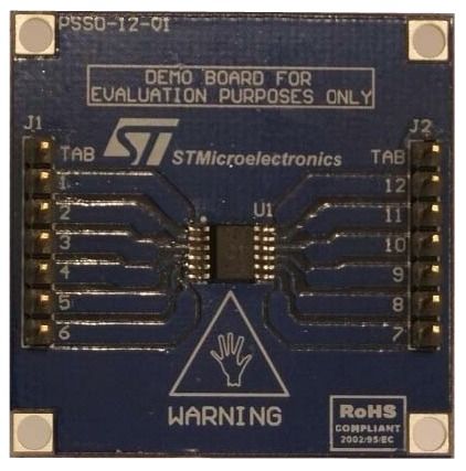 Evaluation Board Provides You An Easy Way To Connect Surface Mounted Vipower Drivers Into Your Existing Prototype Circuitry