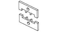 SER 180 MTG CLAMP,3 POLE