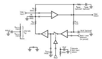 Video Amp Single 8-Pin SOIC T/R