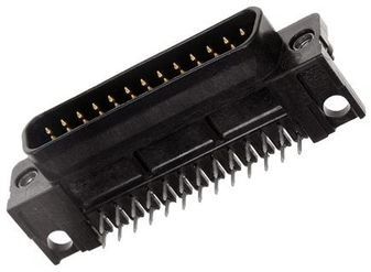 Conn D-Subminiature PIN 25 POS 2.76mm Solder RA Thru-Hole 25 Terminal 1 Port