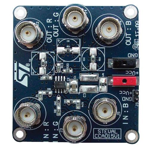 Triple Video Buffer With Filter For HD Demonstration Board Based On The TSH345